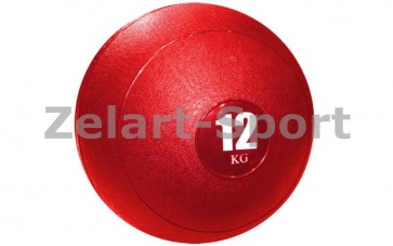 Мяч медицинский (слэмбол) SLAM BALL SBL001-12 12кг