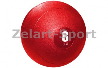 Мяч медицинский (слэмбол) SLAM BALL SBL001-8 8кг