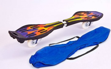 Скейтборд  2-х колесный RipStik SK-004S (ABS, PU,  светящиеся 34")