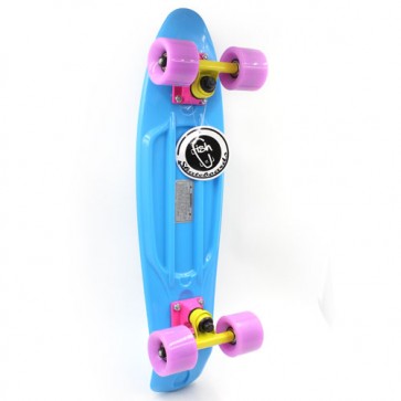 Скейт Penny Board  COLOR POINT FISH SK-403-9