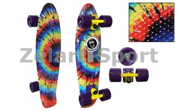 Penny (пенни) скейтборд PC SK-4441-1 Пластиковая рыба ABSTRACT