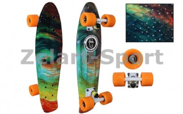 Penny (пенни) скейтборд PC SK-4441-2 Пластиковая рыба TWISTER