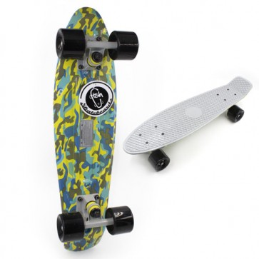 Скейт Penny Board CAMO YELLOW FISH SK-4445-1