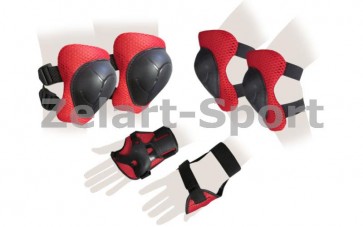Защита спорт. наколенники, налокот., перчатки детские SK-4504