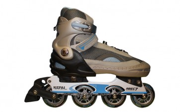 Роликовые коньки раздвижные KEPAI SK-28006-BL / (42-44) синий