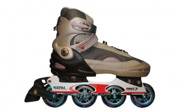 Роликовые коньки раздвижные KEPAI SK-28006-OR / (42-44) оранжевый