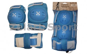 Защита спортивная наколенники, налокот., перчатки ZEL SK-3504B