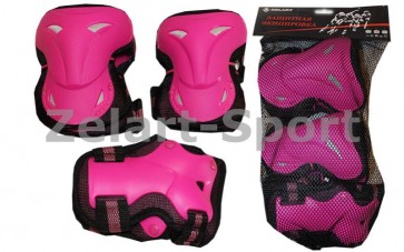 Защита спортивная наколенники, налокот., перчатки ZEL SK-3505P