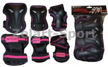 Защита спортивная наколенники, налокот., перчатки ZEL SK-3505V
