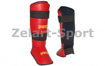 Защита для ног (голень+стопа) Кожвинил SPORTKO SP-331-R