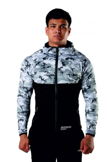 Худи BERSERK EVOLUTION FIT camo/black
