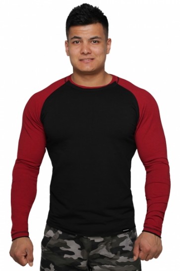 Реглан Long Sleeve BERSERK black/bord