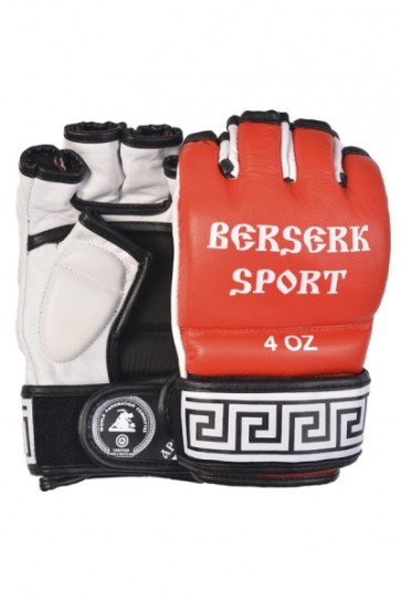 Перчатки BERSERK TRADITIONAL for Pankration approved WPC 4 oz red