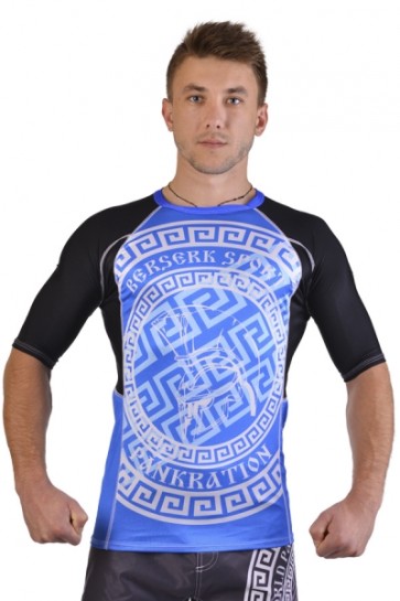 Рашгард  BERSERK for pankration APPROVED WPC blue
