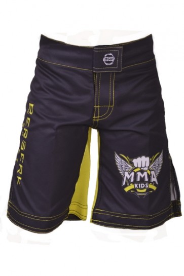 Шорты BERSERK SPORT для MMA KID yellow
