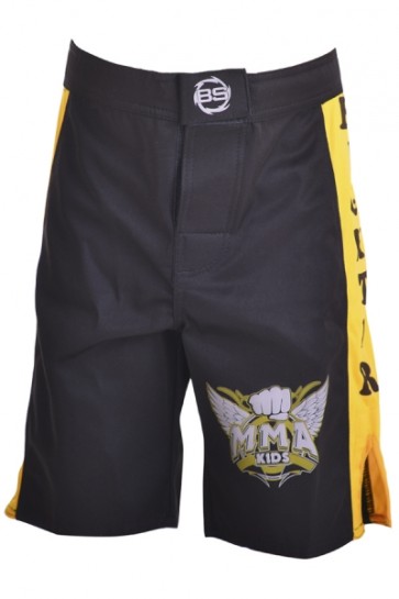 Шорты для MMA BERSERK KID yellow