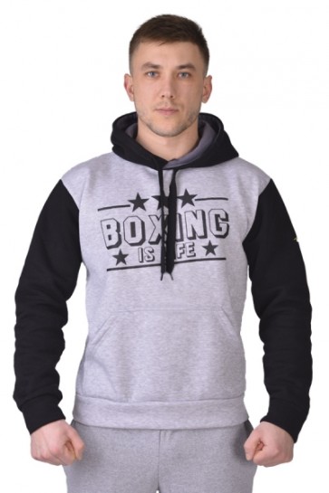 Толстовка Berserk Sport BOXING grey/black