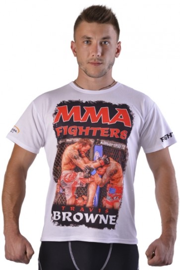 Футболка BERSERK TRAVIS BROWNE white
