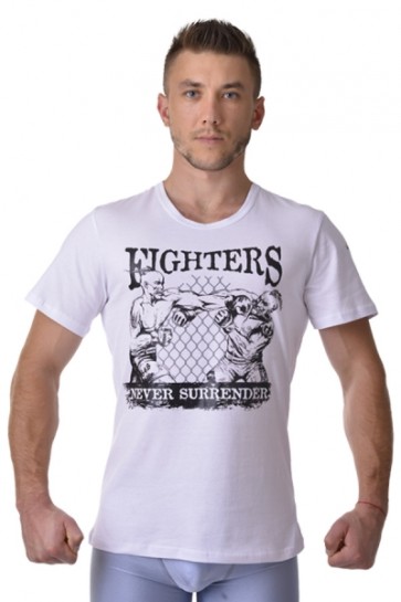 Футболка BERSERK SPORT Ukraine Fighter white