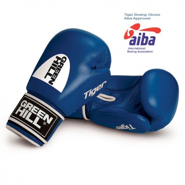 Перчатки боксерские "Tiger" AIBA Green Hill