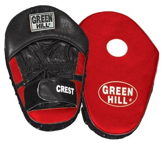 Боксерские лапы Green Hill  "CREST"