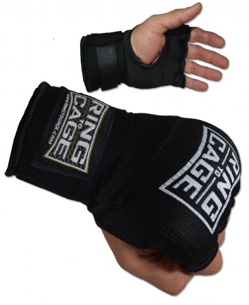 Бинты-перчатки боксерские с закрытой ладонью RING TO CAGE Quick GelTech Handwraps