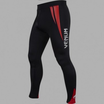 Компрессионные штаны Venum Challenger Spats Black Red