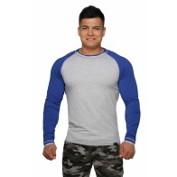 Реглан Long Sleeve BERSERK grey/ blue