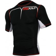 Компрессионная футболка TITLE MMA Short Sleeve Quad-Flex Adversary
