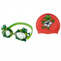 Набор для плавания детский: очки, шапочка Arena WORLD