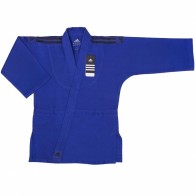 Детское кимоно для дзюдо Adidas Club  J350 (чёрные погоны)