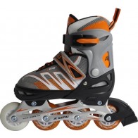 Роликовые коньки раздвижные KEPAI F1-K02-OR / (38-41) оранжевый