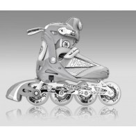 Коньки роликовые ULTRA silver
