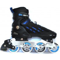 Роликовые коньки раздвижные KEPAI F1-S9-BL / (42-44) синий