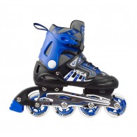 Детские роликовые коньки раздвижные VEGA BLUE / (34-37)