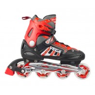 Детские роликовые коньки раздвижные VEGA RED / (34-37)