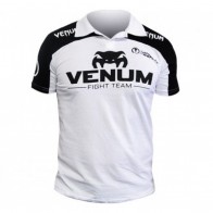 Футболка Venum Lyoto Machida Polo Black-White