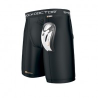 Компрессионные шорты и ракушка SHOCK DOCTOR Compression Shorts with Flex Cup