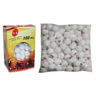 Шарики для настольного тенниса в цвет.картон.коробке (100шт) PRO-513