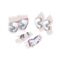 Защита спорт. наколенники, налокот., перчатки для взрослых ZEL SK-4677P-M GRACE