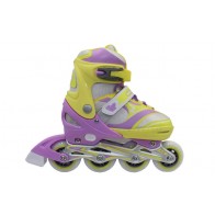 Роликовые коньки раздвижные ZEL Z-608YV(35-38)