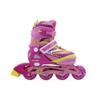 Роликовые коньки раздвижные ZEL Z-5104PY(35-38) CANDY