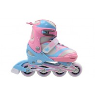 Роликовые коньки раздвижные ZEL Z-608PB(27-30)