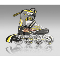 Роликовые коньки СК ULTRA DELUXE yellow / (37-40)