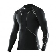 Мужская компрессионная футболка с длинным рукавом для восстановления 2XU после плавания MA2004a