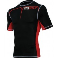 Рашгард с коротким рукавом TITLE MMA Quad-Flex