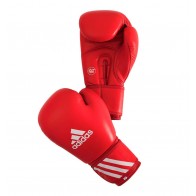 Боксерские перчатки Adidas WAKO красные