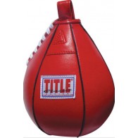 Профессиональная кожаная пневматическая груша TITLE