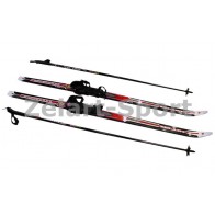 Лыжи беговые в комплекте с палками Zelart SK-1883-110A