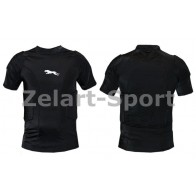 Футболка компрессионная с защитой HexPad ребер, плечей и позвон. BC-3537